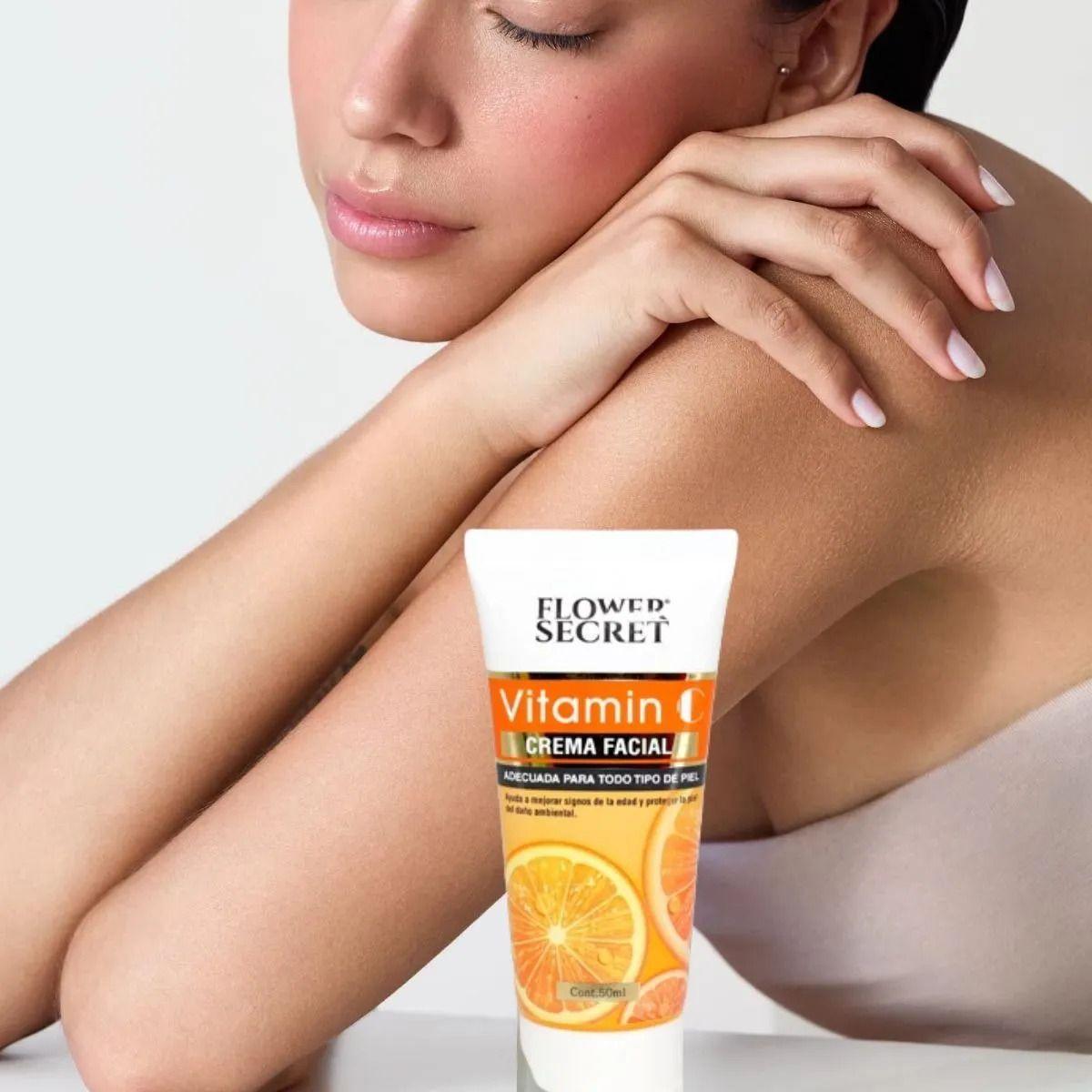 SET 2 CREMAS FACIAL VITAMINA C ANTIOXIDANTE BELLEZA LAU-8