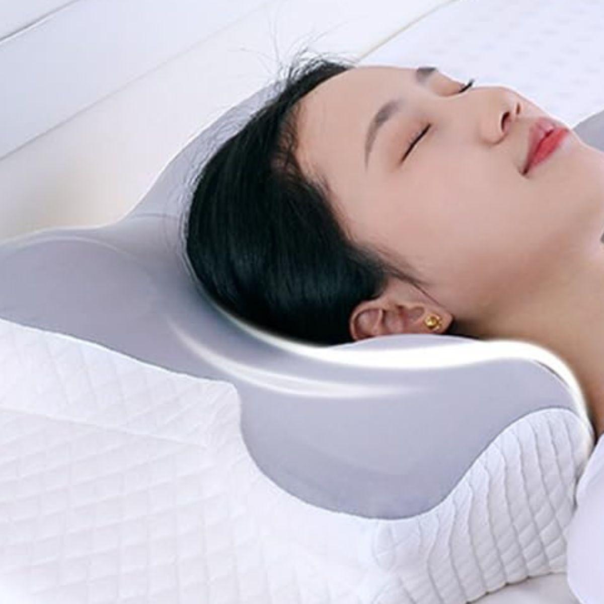 ALMOHADA ORTOPEDICA CERVICAL FORMA MARIPOSA ERGONOMICA LAU-2