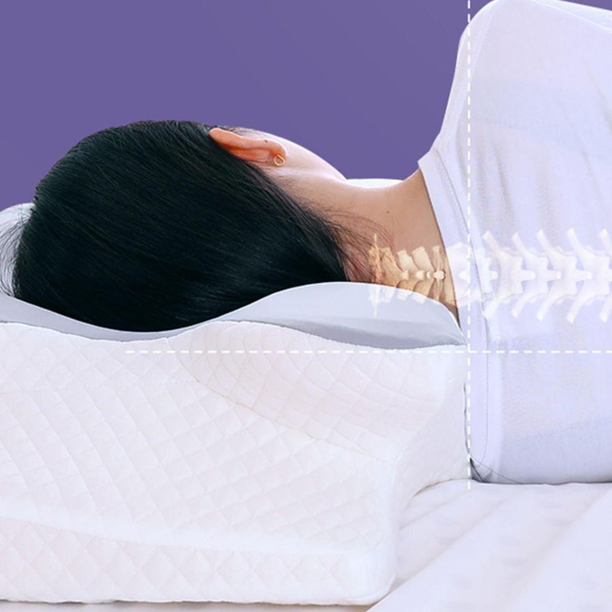 ALMOHADA ORTOPEDICA CERVICAL FORMA MARIPOSA ERGONOMICA LAU-4