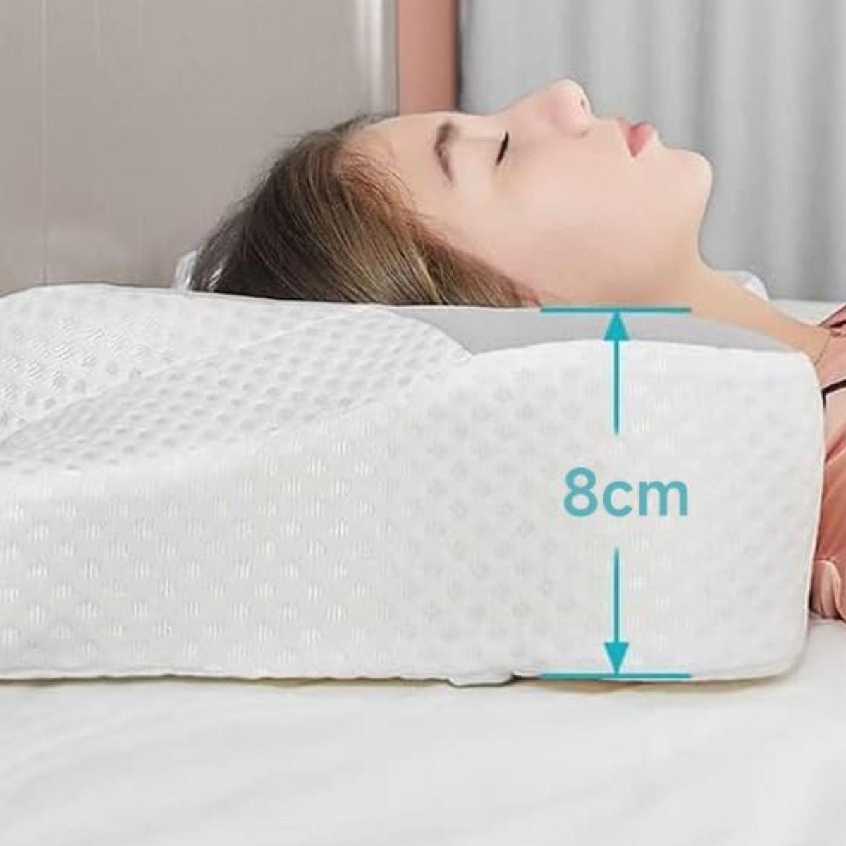 ALMOHADA ORTOPEDICA CERVICAL FORMA MARIPOSA ERGONOMICA LAU-6