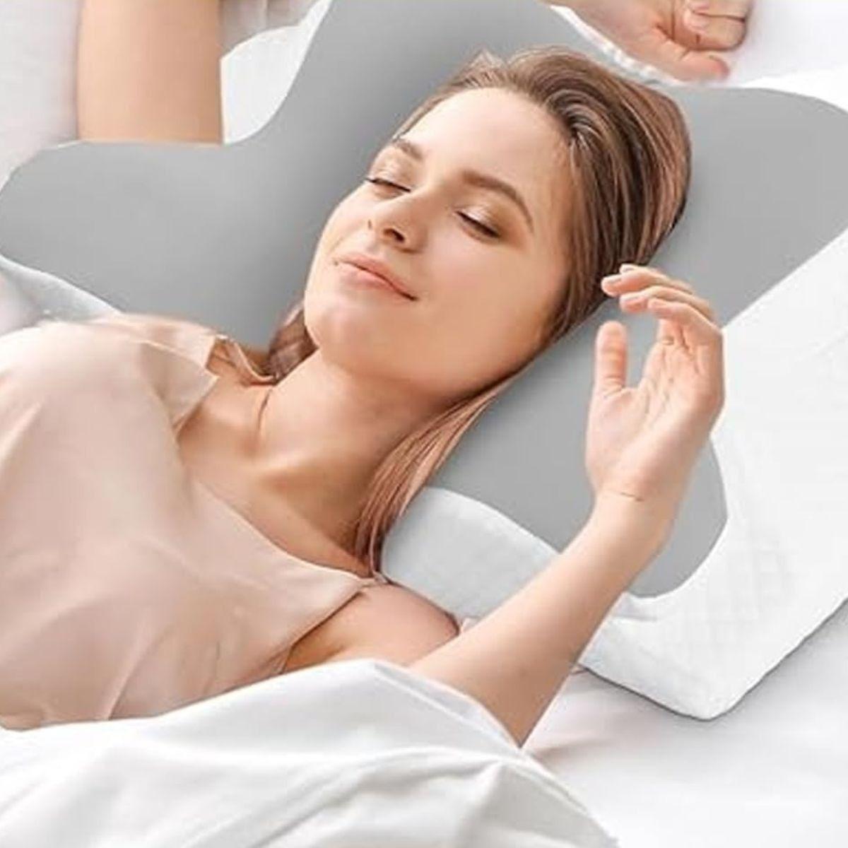 ALMOHADA ORTOPEDICA CERVICAL FORMA MARIPOSA ERGONOMICA LAU-7