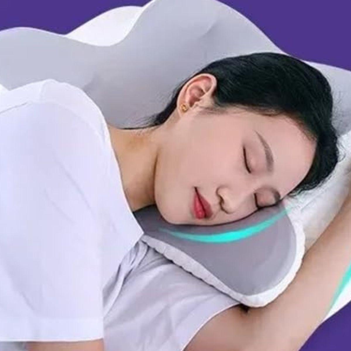 ALMOHADA ORTOPEDICA CERVICAL FORMA MARIPOSA ERGONOMICA LAU-9