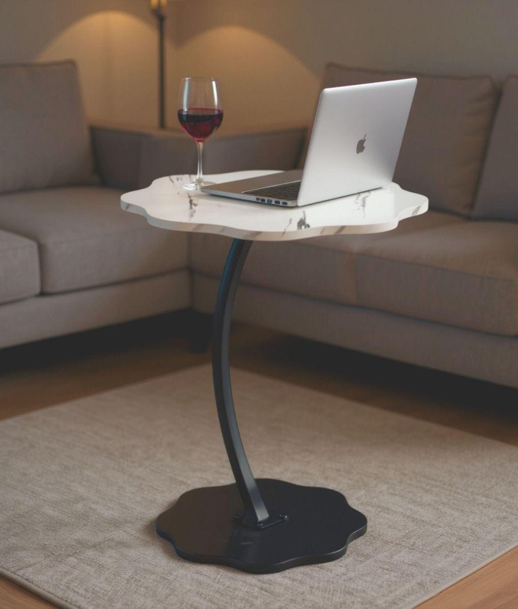 Mesa Centro Decorativa Diseño Orgánico Moderna Hogar Jhn-5