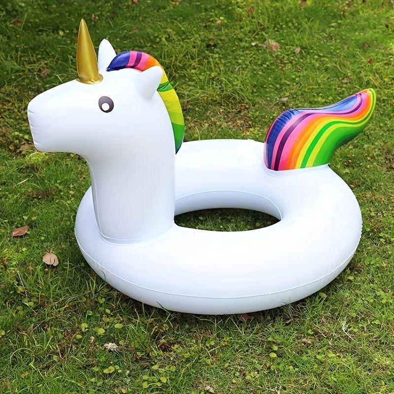 Inflable Piscina Anillo Natación Unicornio Niñas Rondon-7