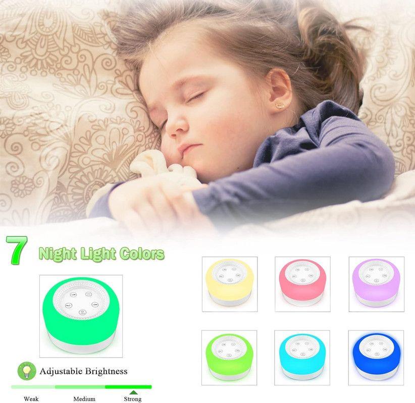 Máquina Monitor Bebe Sonido Ruido Luces Nocturnas Rondon-5