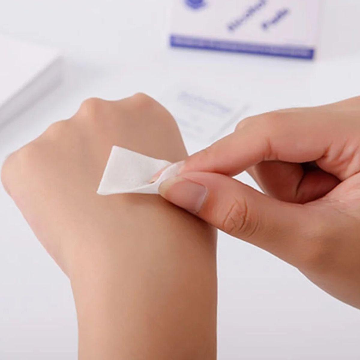 PACK 3 TOALLITAS GASAS CON ALCOHOL ANTISEPTICO HERIDAS LAU-7