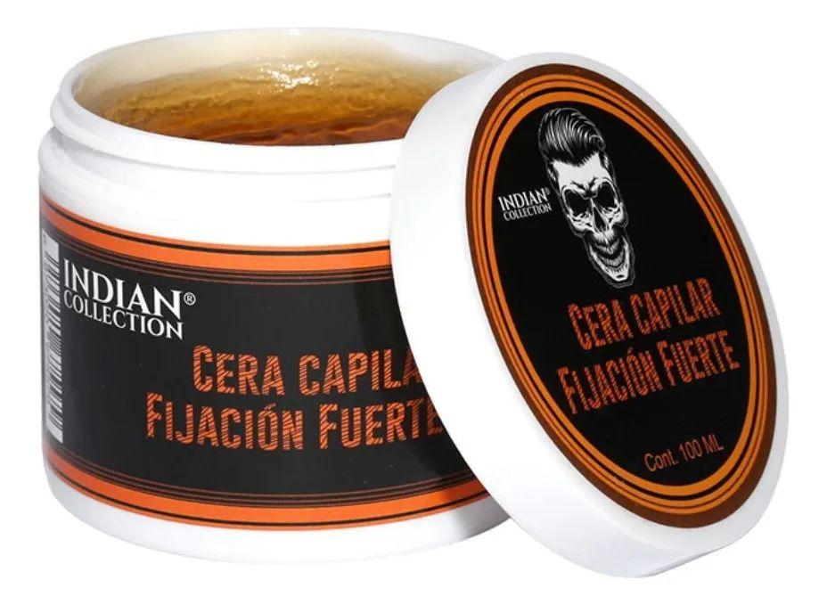 SET 2 FIJADOR CAPILAR CERA PARA HOMBRE FUERTE CABELLOS LAU-0