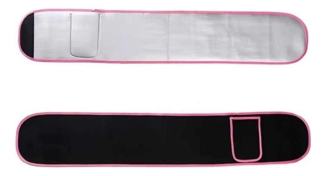 SET 2 FAJA REDUCTORA CON VELCRO PARA EJERCICIOS FITNES LAU-3