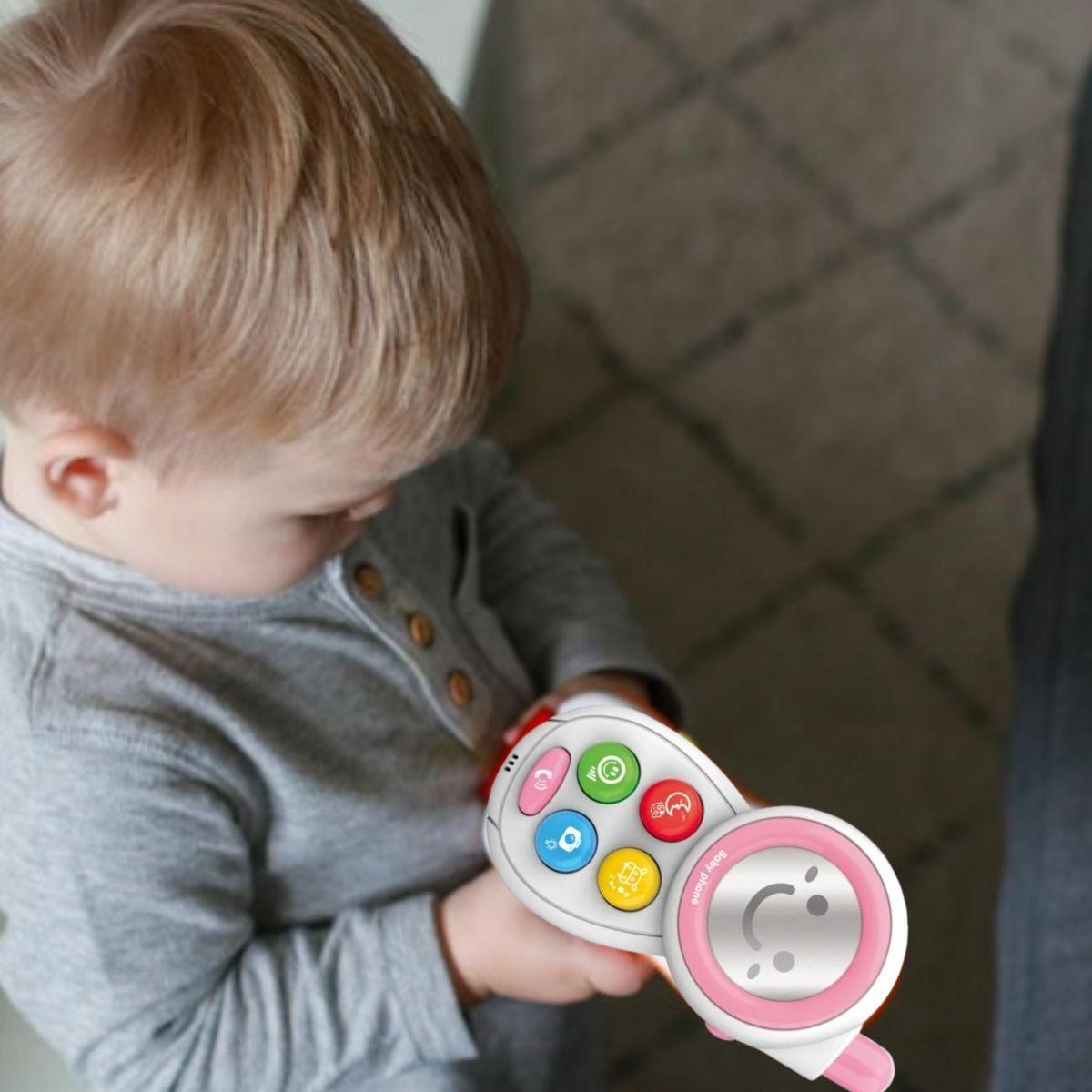 JUGUETE TELEFONO MUSICAL ESTIMULACION SENSORIAL NIÑOS LAU-6