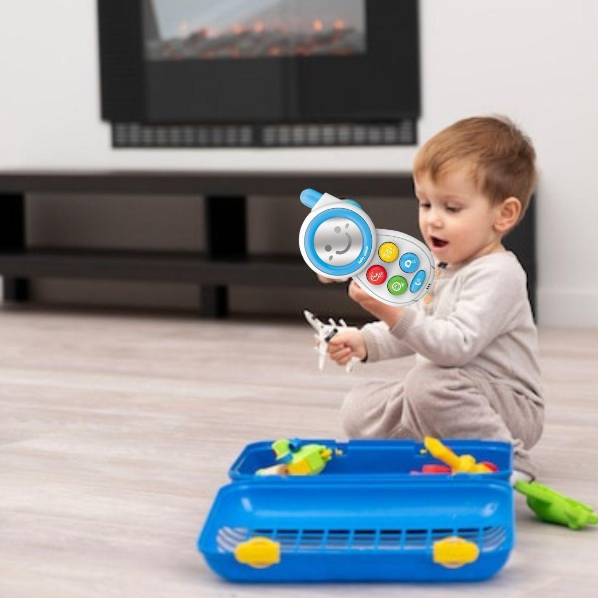 JUGUETE TELEFONO MUSICAL ESTIMULACION SENSORIAL NIÑOS LAU-9