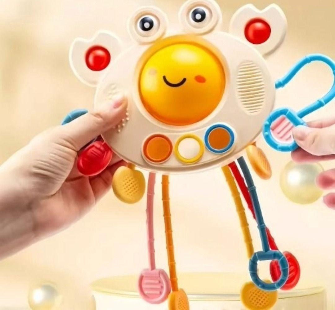 Sonajero Juguete Sensorial Denticion Estimulacion Bebe Lau-4