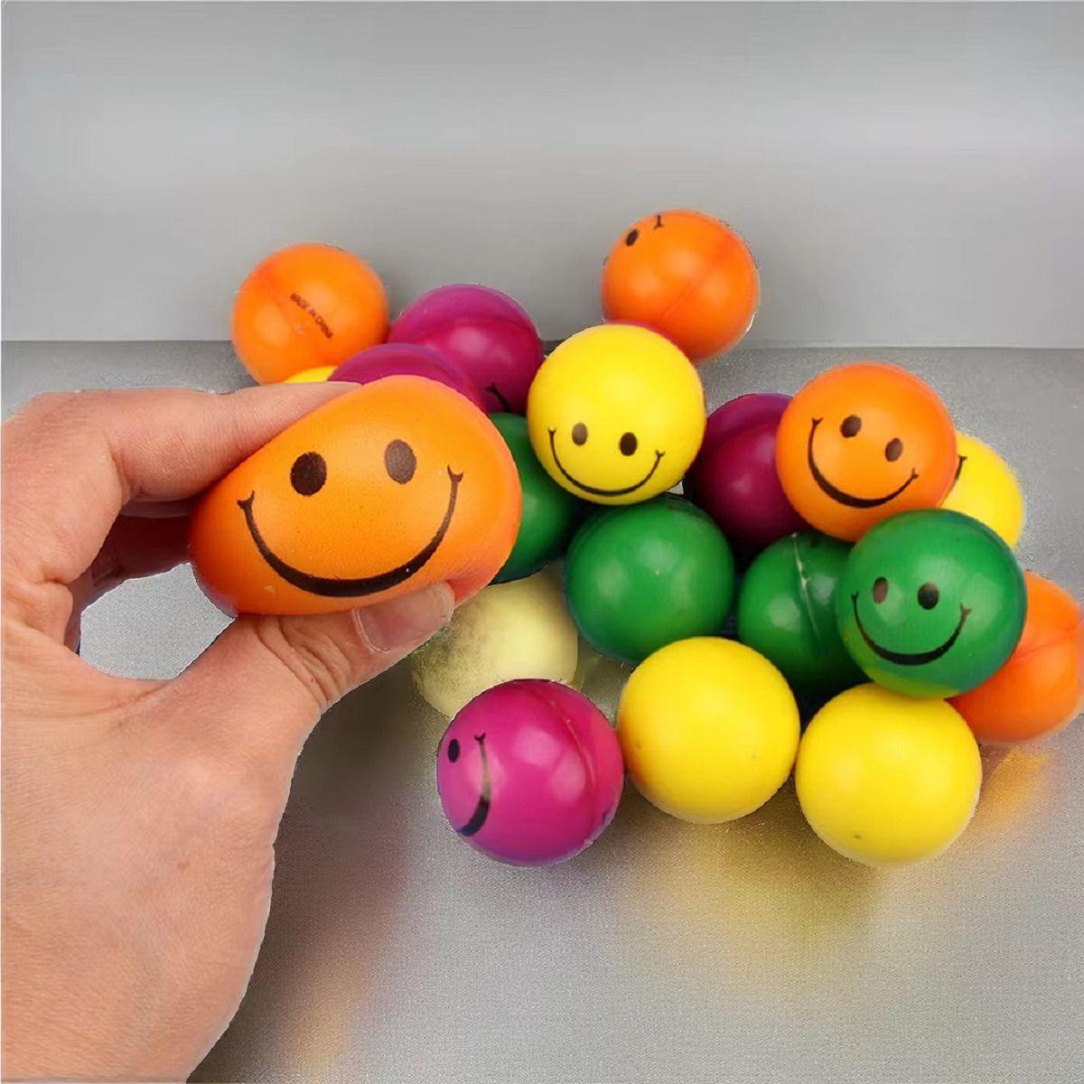 Set 24 Pelotas Antiestres Variados Espuma Niños Adultos Lau-7