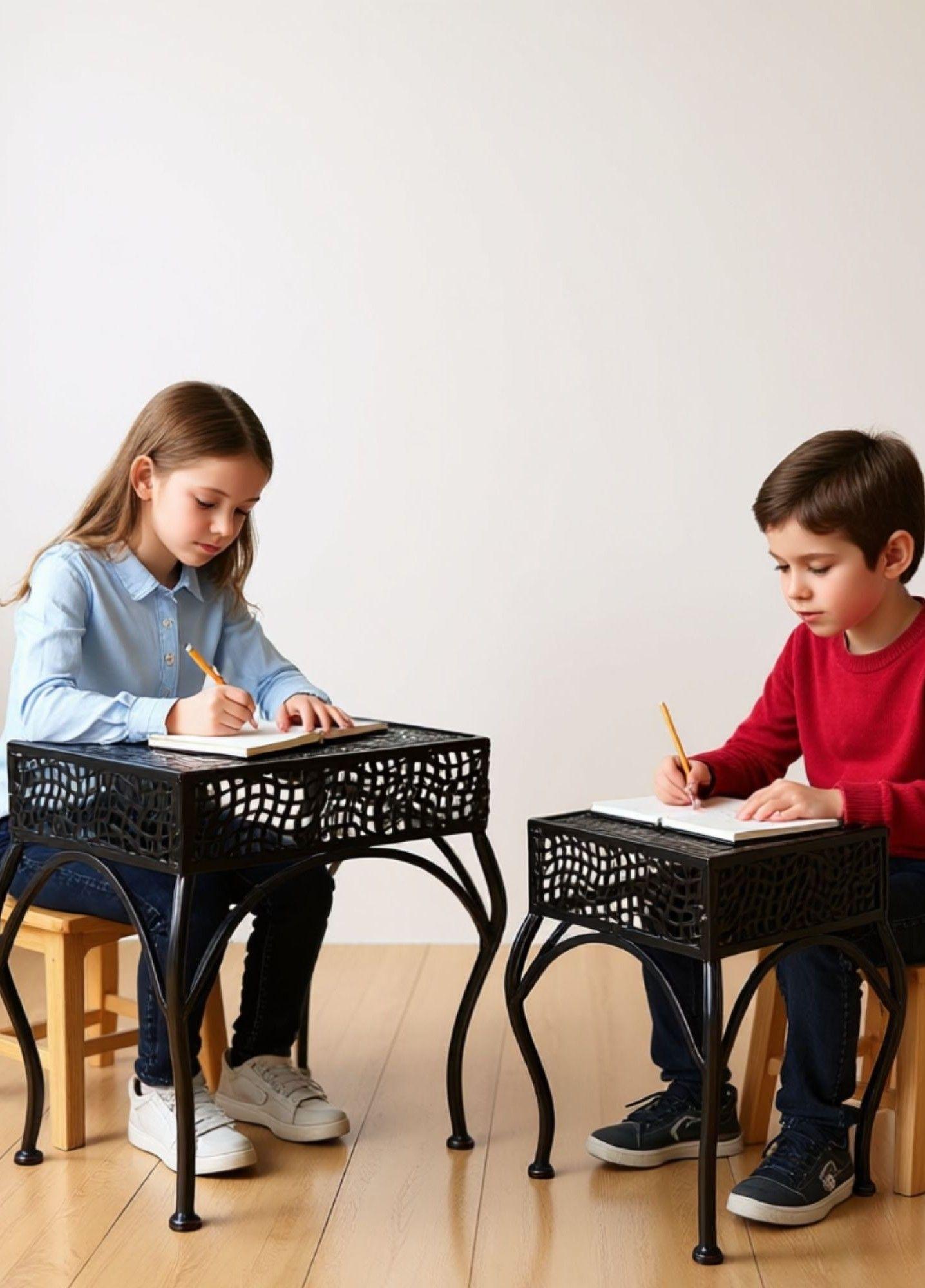 Set 2 Mesa Centro Decorativa Auxiliar Moderno Hogar Jhn-3