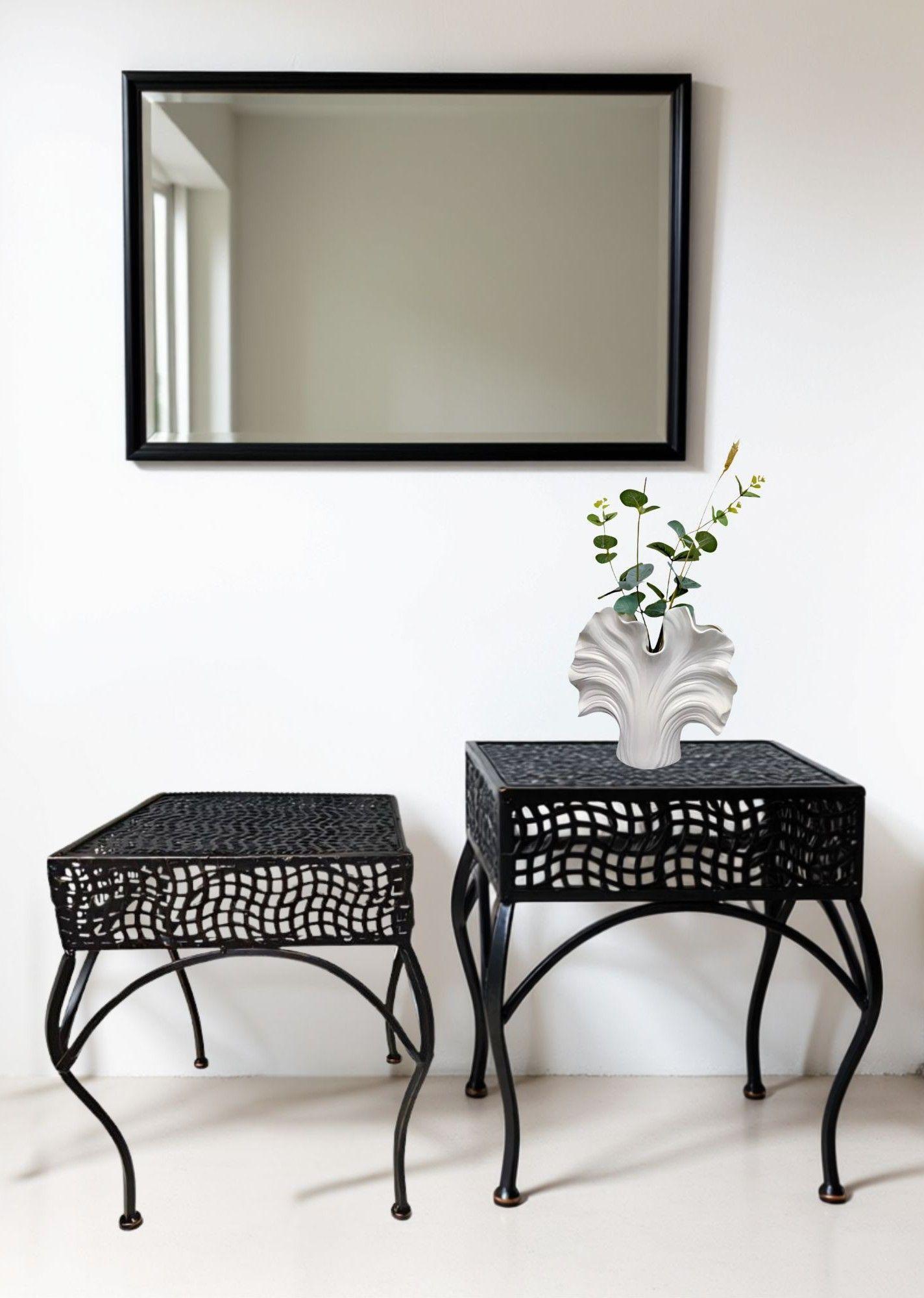 Set 2 Mesa Centro Decorativa Auxiliar Moderno Hogar Jhn-4