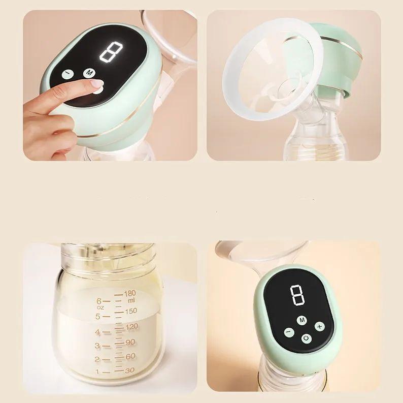 Extractor Leche Manual Silicona Portátil Manos Libres Rondon-6