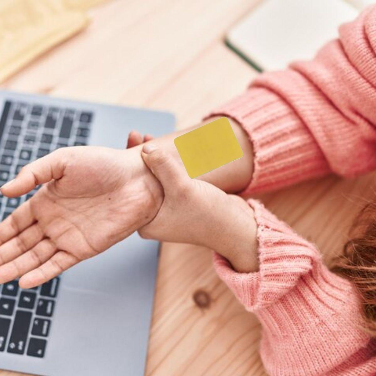 SET 8 PACK PARCHES ALIVIO DOLOR MUÑECA HERBAL LAU-5