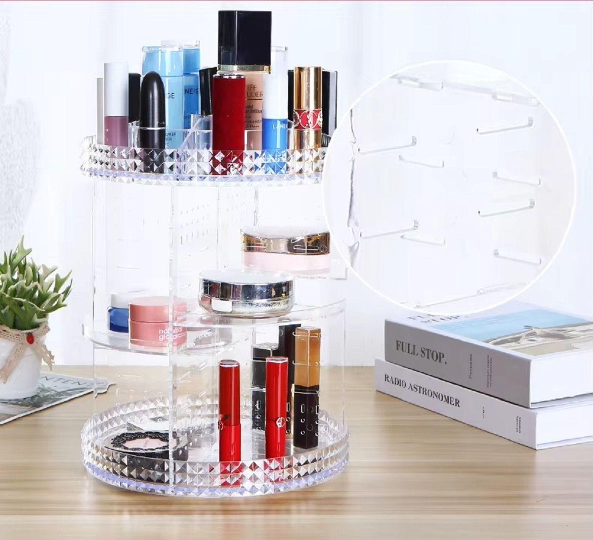 Cosmetiquero Organizador Maquillaje 360° Giratorio Lau-2