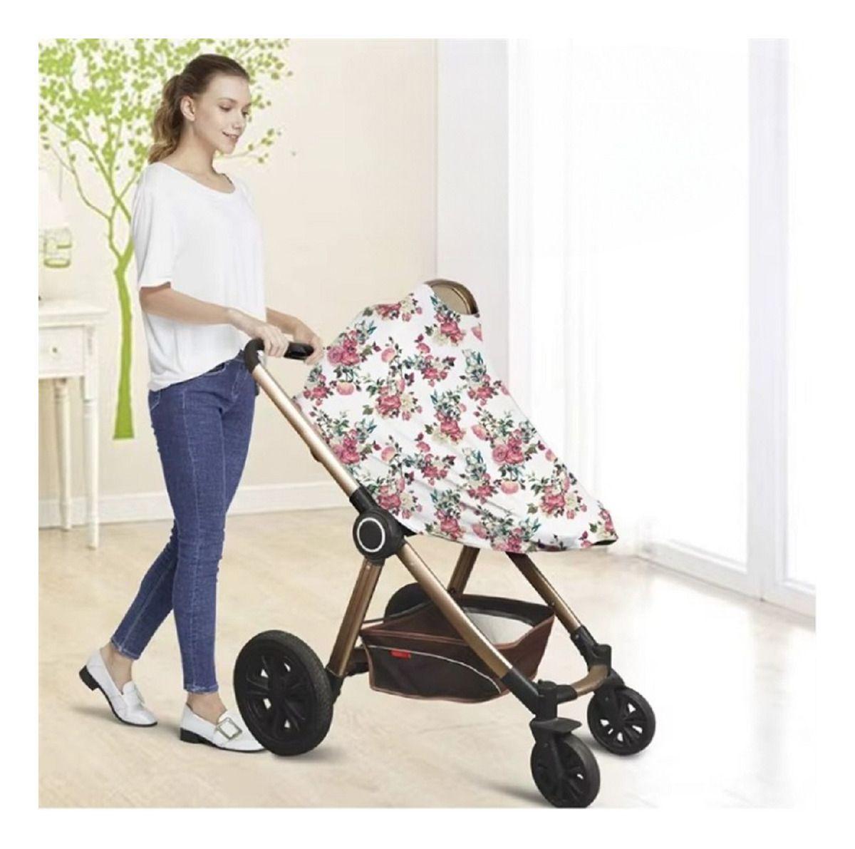 Funda Multifuncional Ajustable Carrito Lactancia  Bebe Lau-9