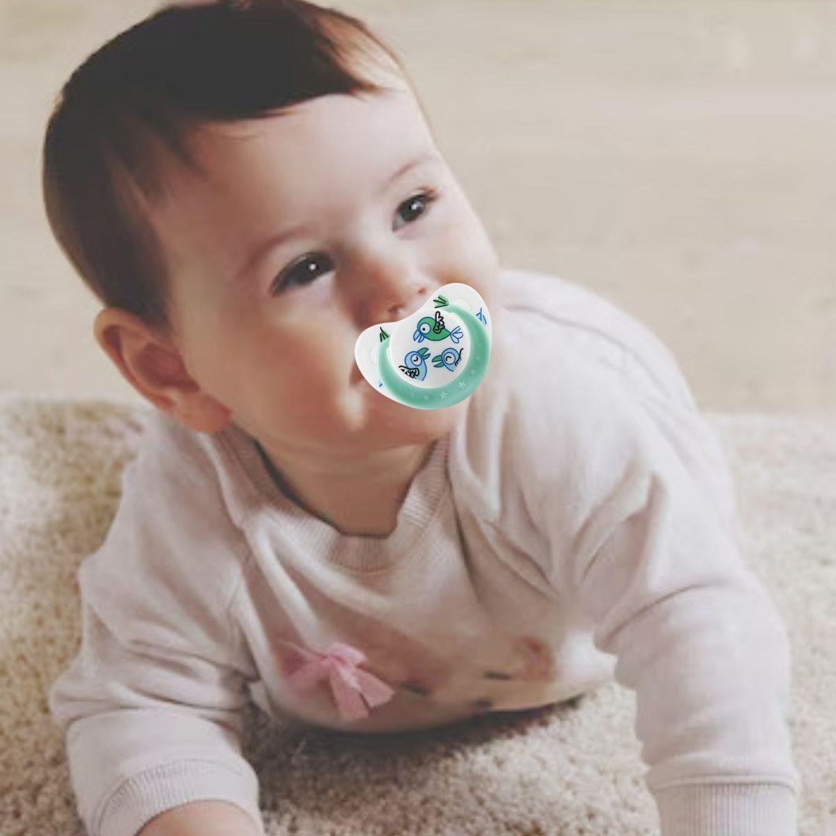 SET 3 CHUPETES ANATOMICOS DIVERTIDO PRACTICO BEBE LAU-6