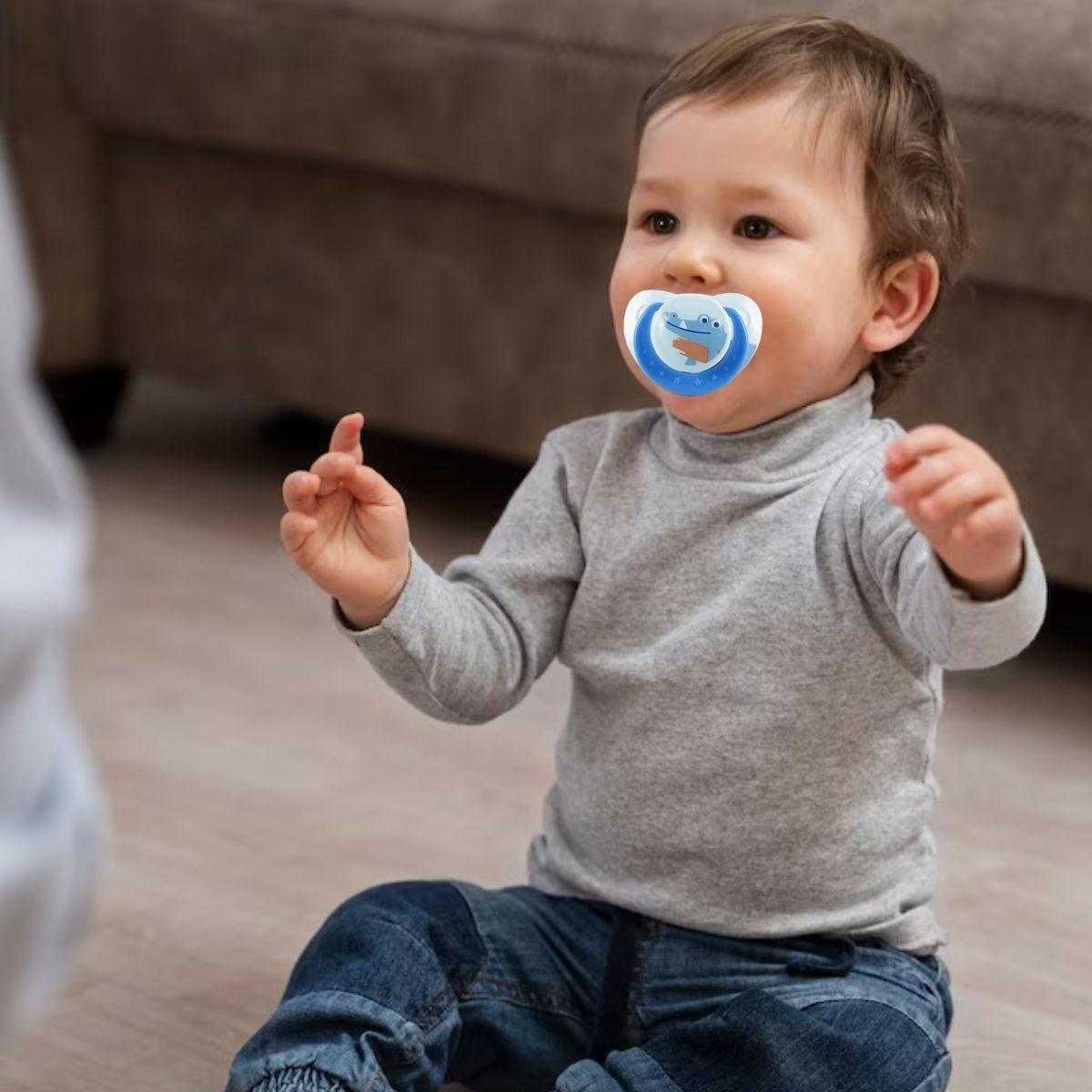 SET 3 CHUPETES ANATOMICOS DIVERTIDO PRACTICO BEBE LAU-7