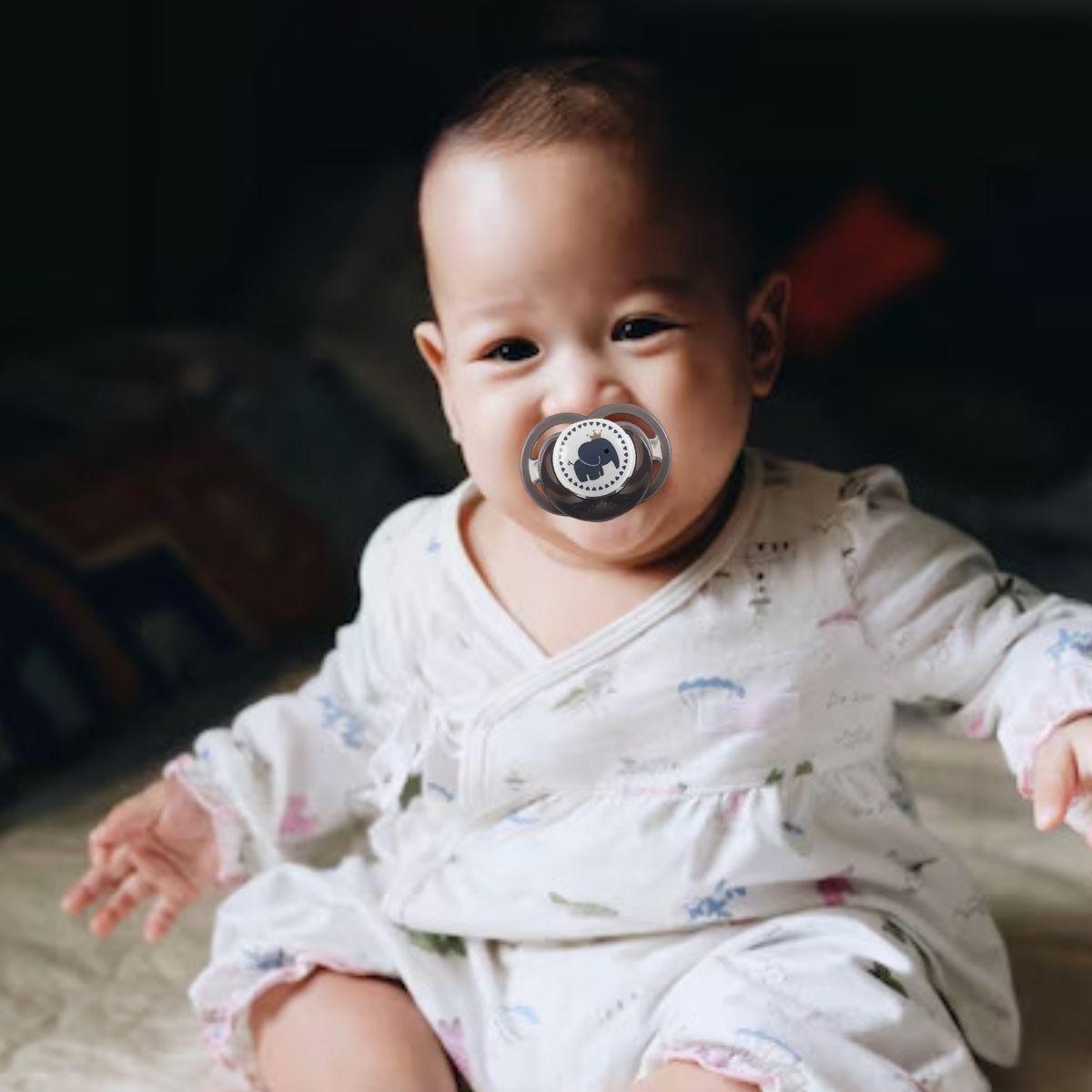 SET 3 CHUPETES ANATOMICOS DIVERTIDO PRACTICO BEBE LAU-8