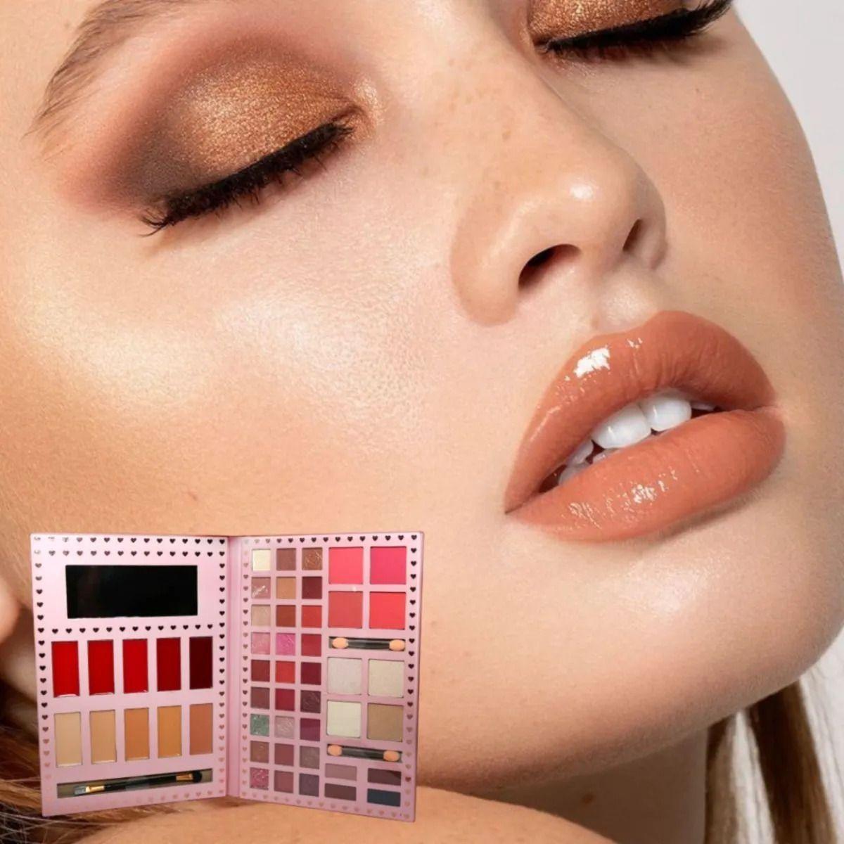 Paleta Sombras Maquillaje Profesional Colores Tipo Libro ALJ-0