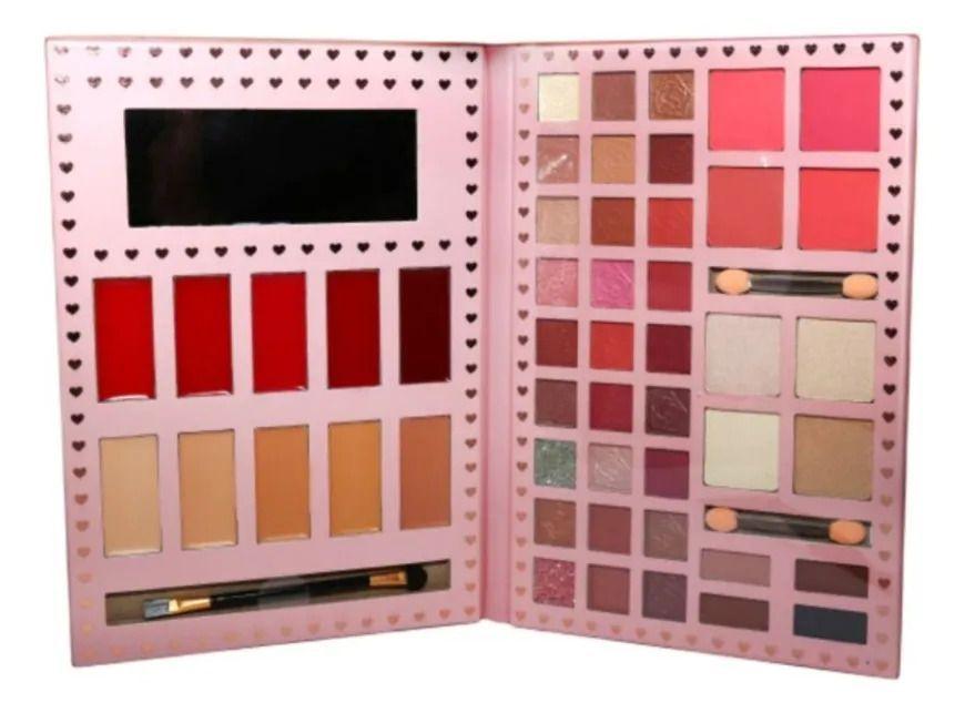 Paleta Sombras Maquillaje Profesional Colores Tipo Libro ALJ-1