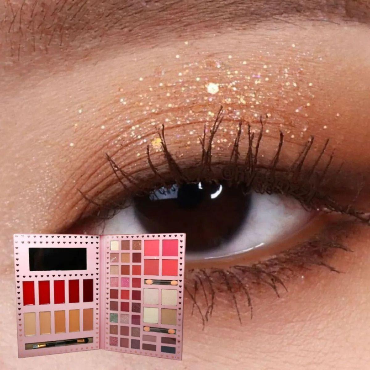 Paleta Sombras Maquillaje Profesional Colores Tipo Libro ALJ-4