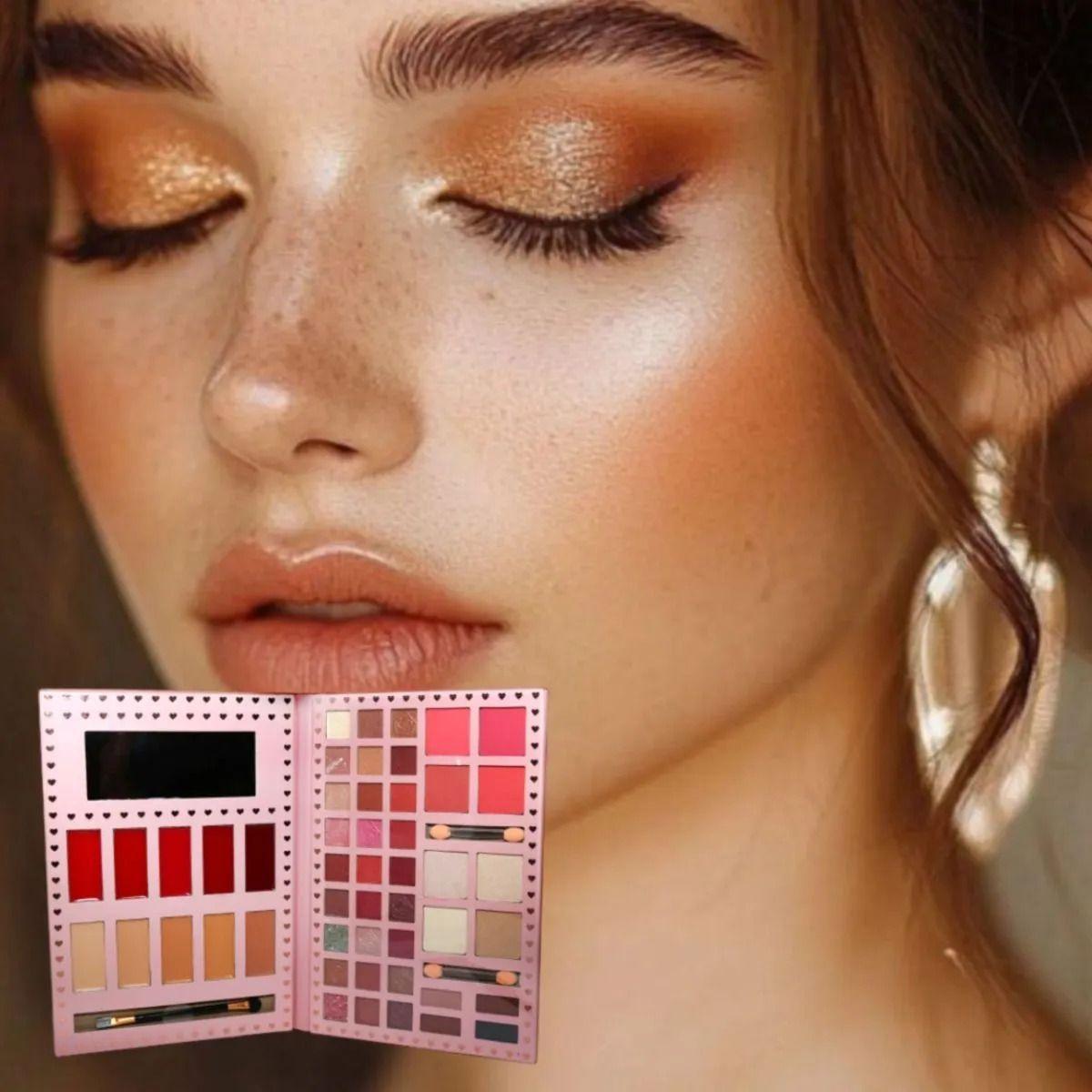 Paleta Sombras Maquillaje Profesional Colores Tipo Libro ALJ-6