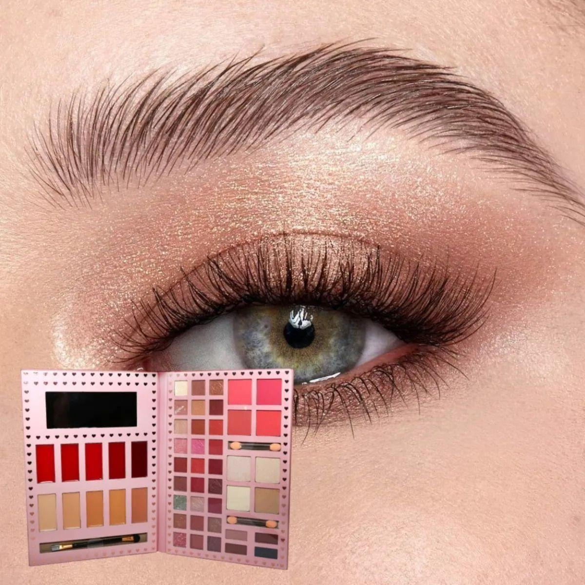 Paleta Sombras Maquillaje Profesional Colores Tipo Libro ALJ-8