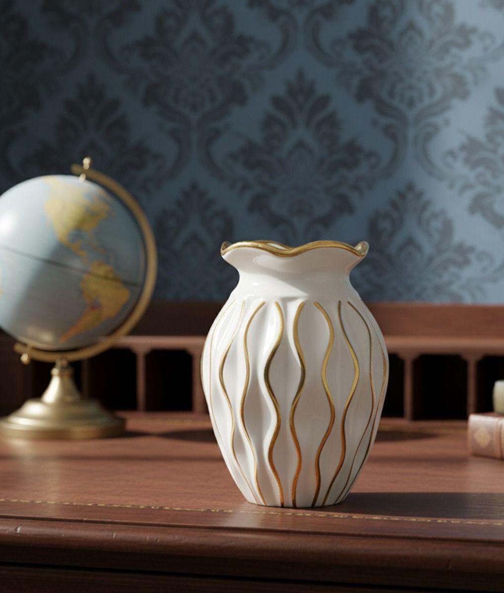 Florero Decorativo Moderno Elegante Jarrón Adorno Hogar Jhn-8