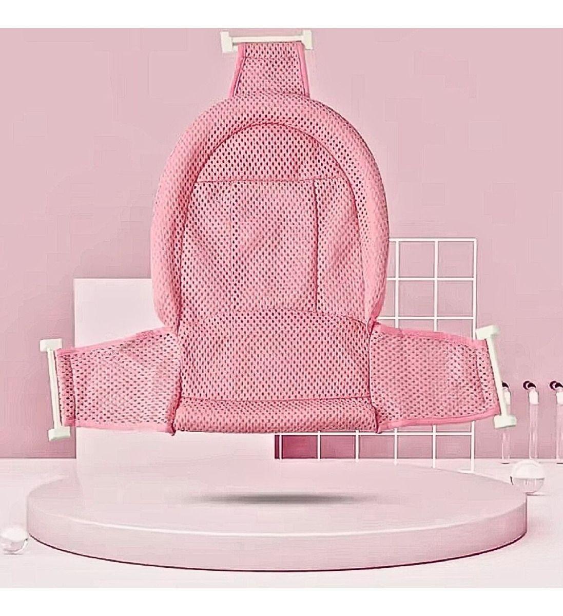 Set 3 Mallas Tina Asiento Soporte Bañera Bebes Unisex Lau-2