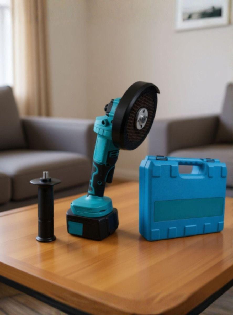 Esmeril Angular Inalámbrico Kit Profesional Herramienta Jhn-8