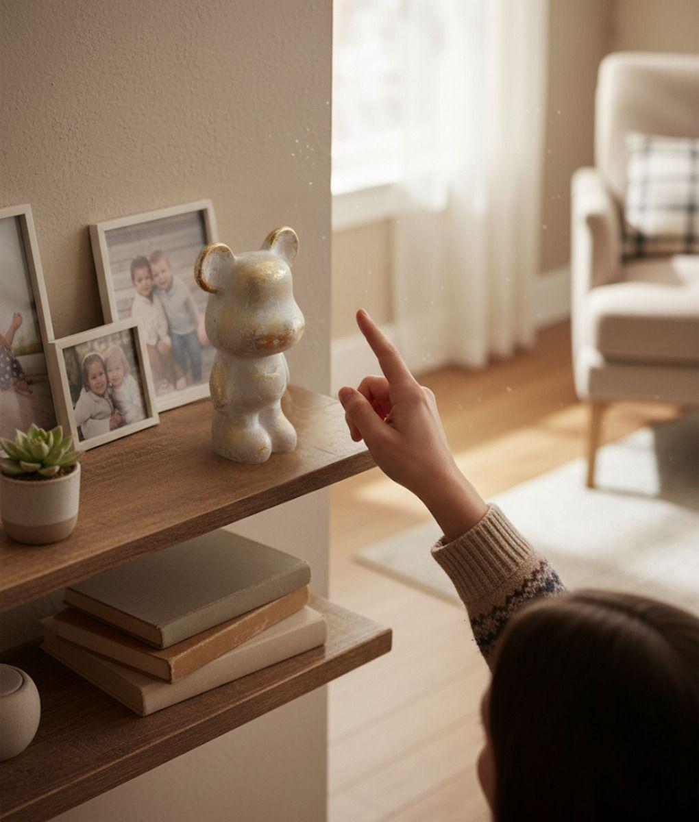 Figura Decorativa Oso Adorno Moderno Arte Hogar Jhn-4