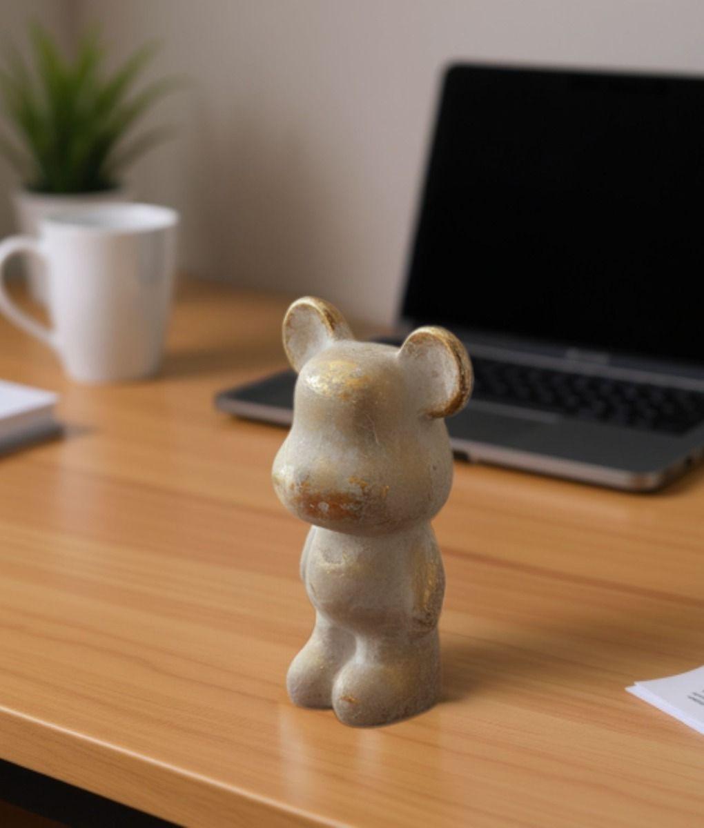 Figura Decorativa Oso Adorno Moderno Arte Hogar Jhn-9