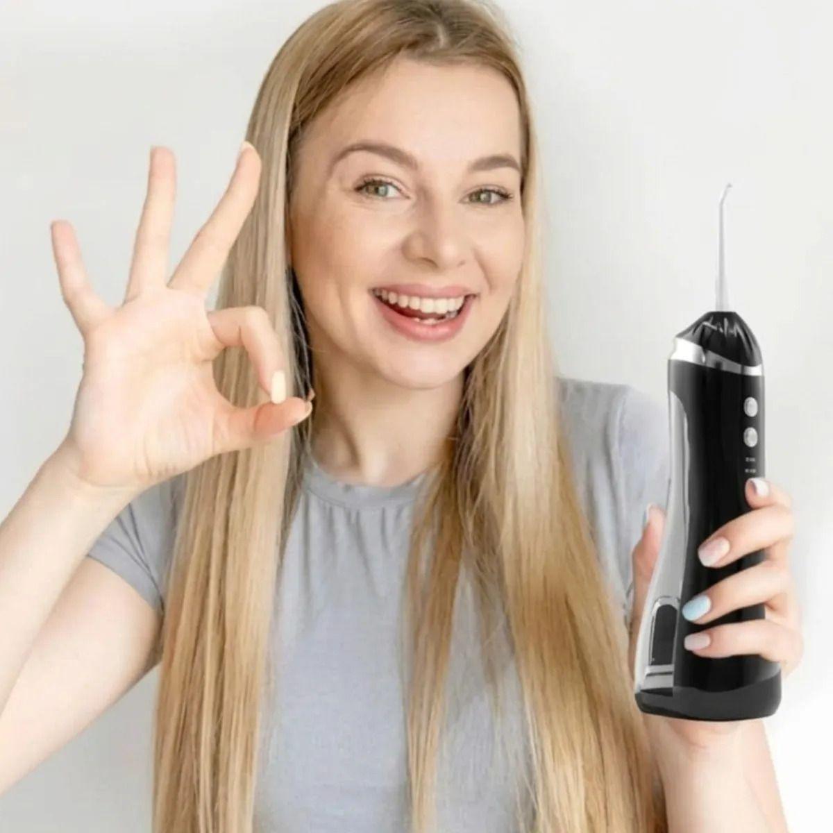 Irrigador Dental Portatil Limpieza Profunda Bucal Agua ALJ-2