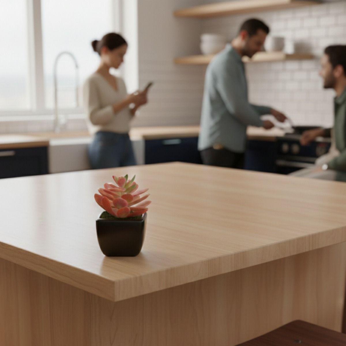 Set 3 Planta Artificial Decorativa Suculenta Ornamental Jhn-3