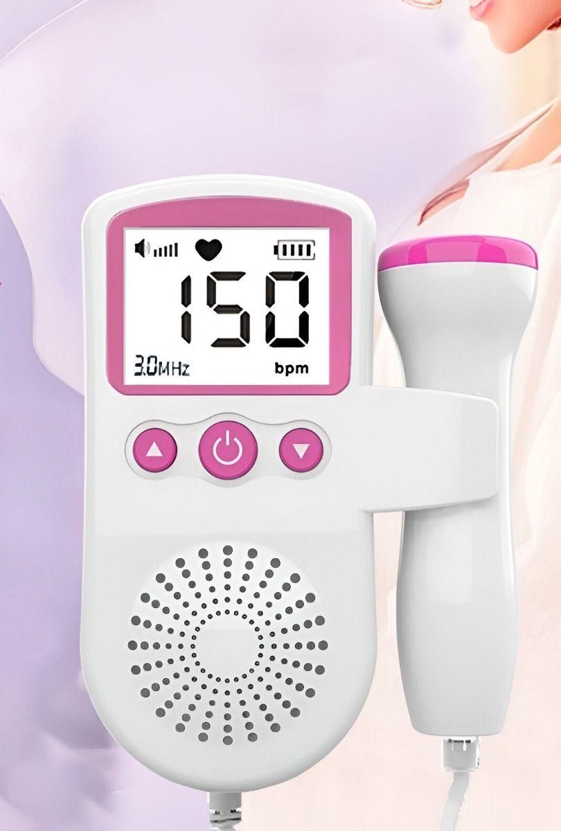 Ecógrafo Doppler Fetal Portátil Latidos Corazón Bebé Jhn-3