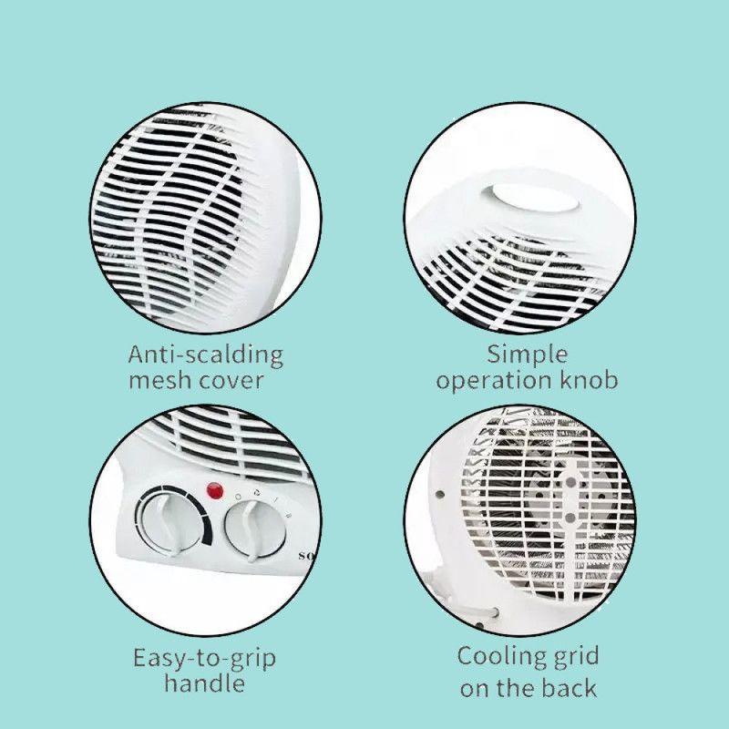 Calefactor Electrico Calentador Termostato Portatil Rondon-3