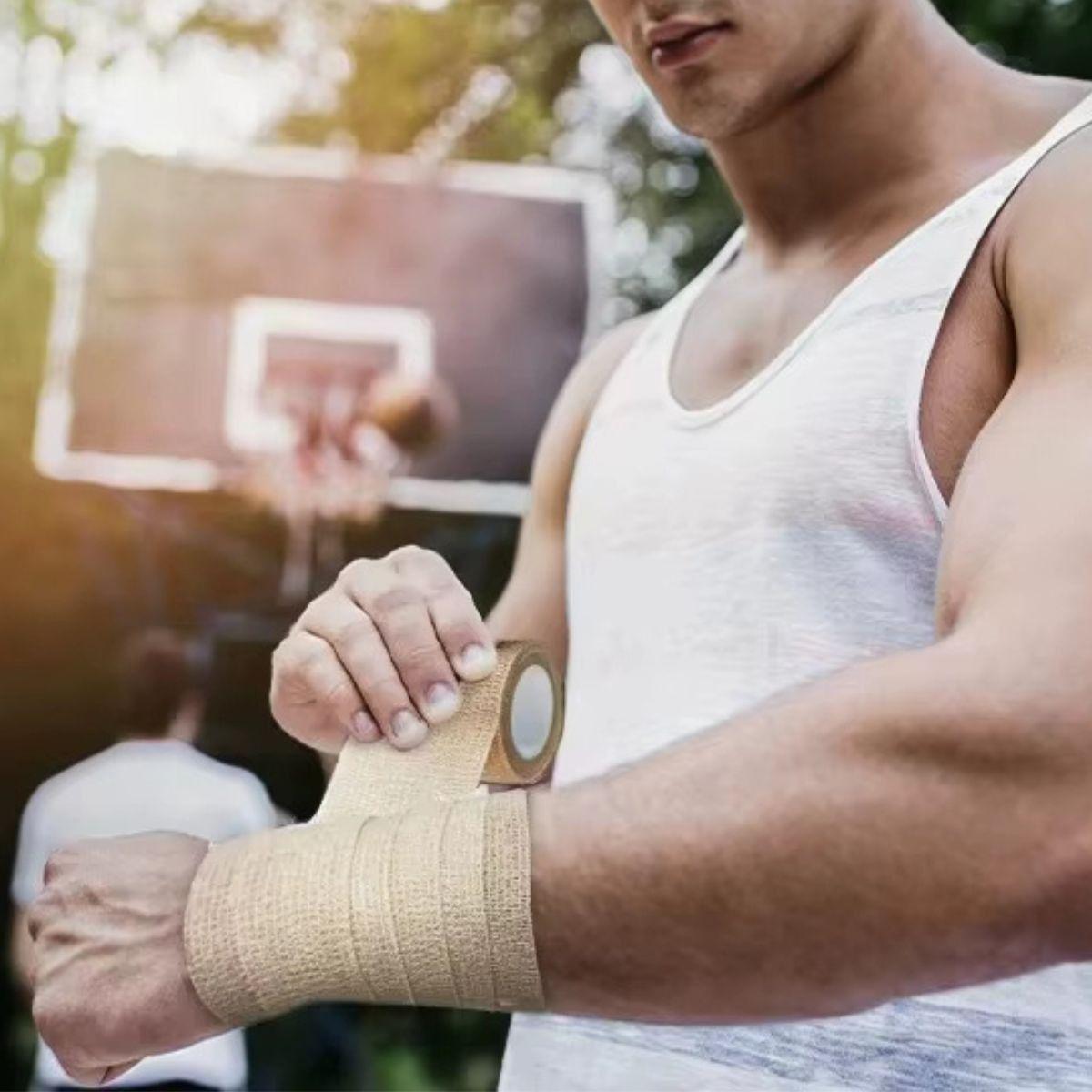 PACK 3 VENDAS ELASTICA COBAN LESION MOVILIDAD 10CMX4,5M LAU -5