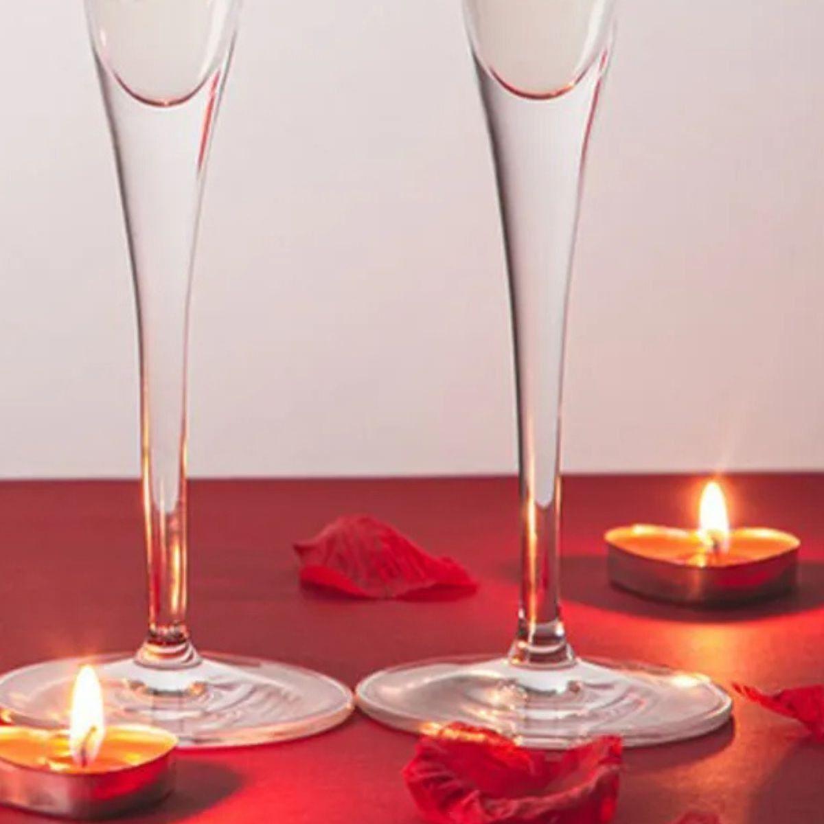 Set 7 Velas Forma Corazón Decoración Romántica Amor Jhn-5