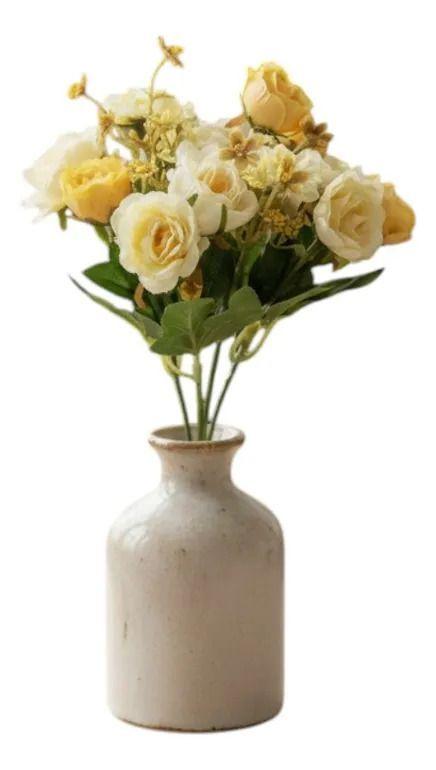 Set 4 Ramo Flores Artificiales Elegancia Floral Eterna Jhn-2