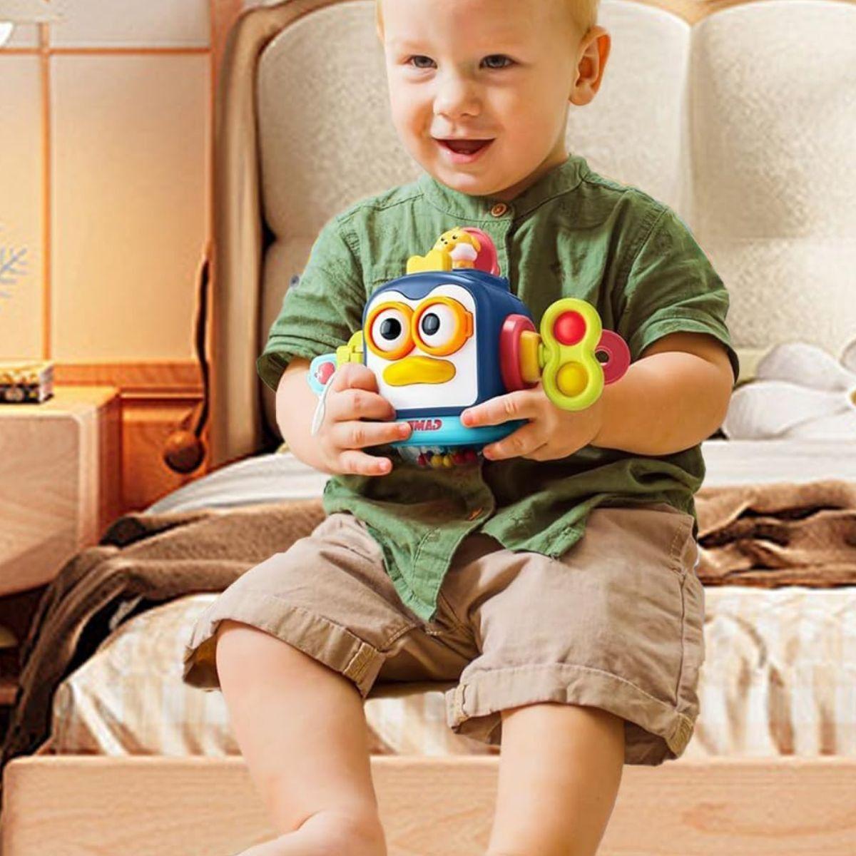 CUBO DIDACTICO JUGUETE SENSORIAL 6EN1 EDUCATIVO BEBE LAU-4