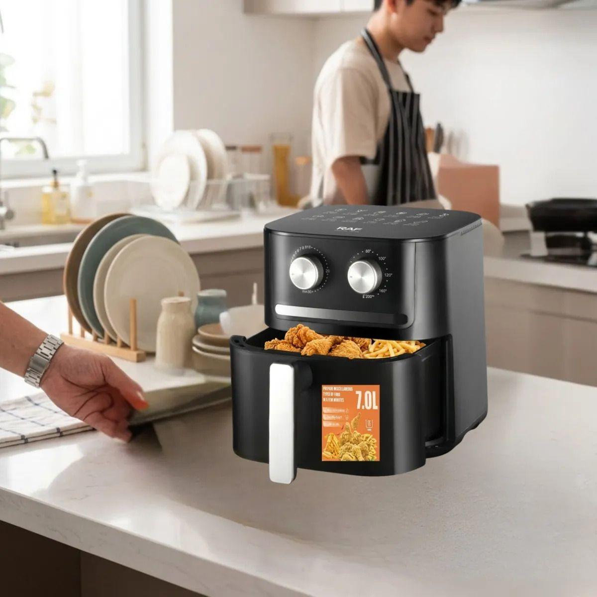 Freidora Aire Cocina Sin Aceite Saludable 360 Grados ALJ-5