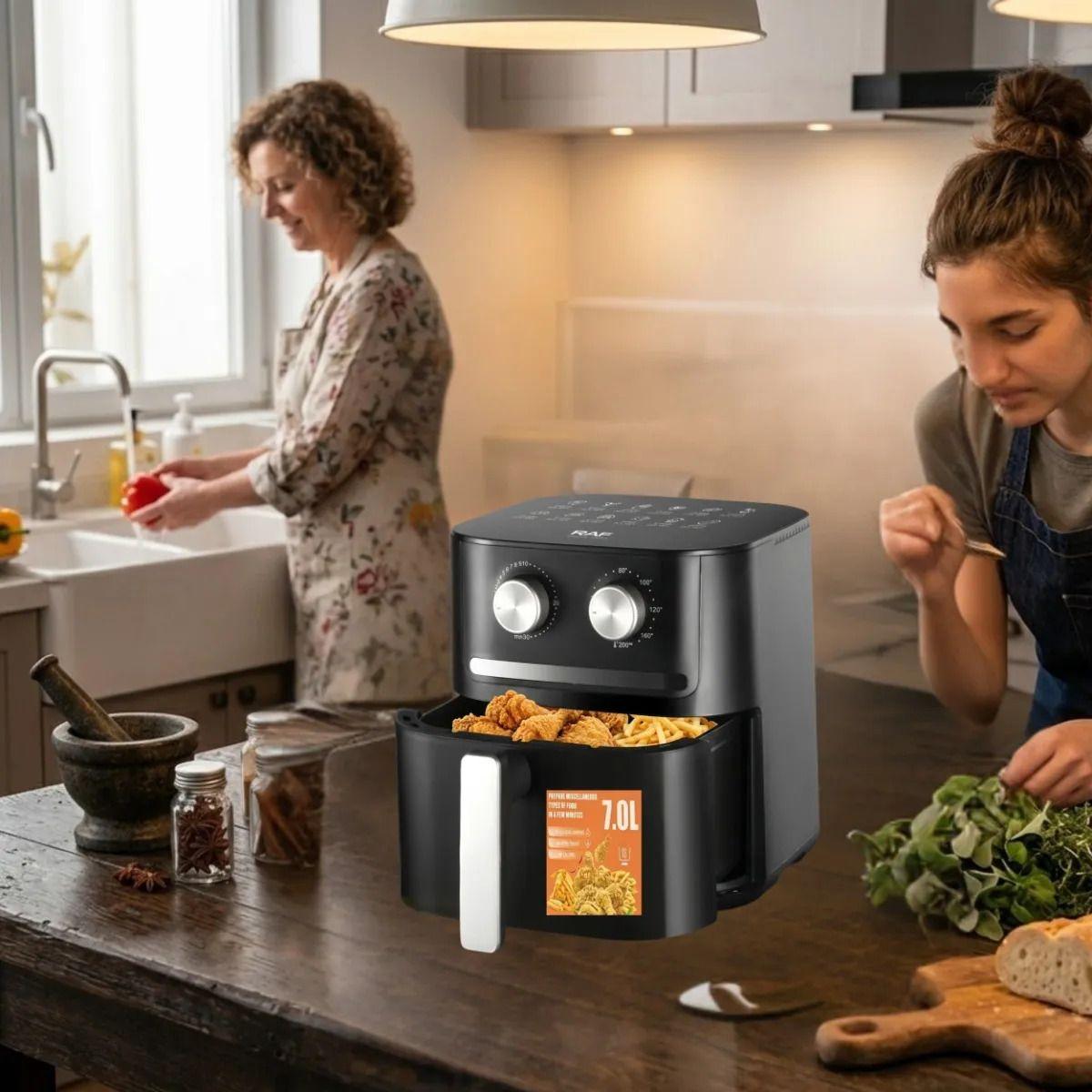 Freidora Aire Cocina Sin Aceite Saludable 360 Grados ALJ-6
