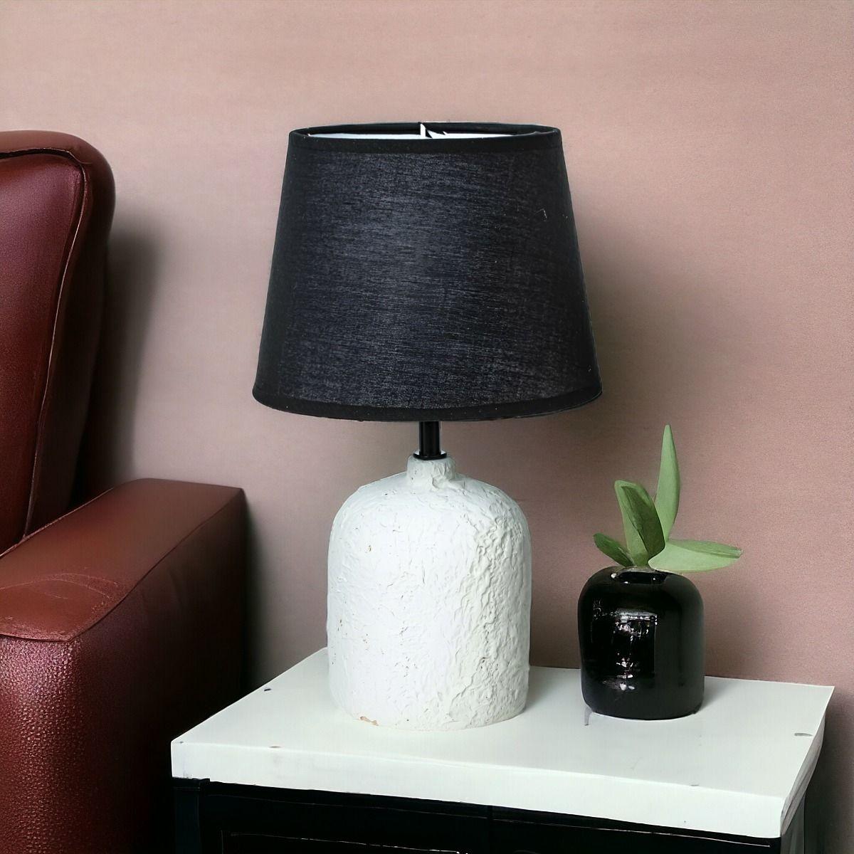 Lámpara Mesa Moderna Decorativa Escritorio Cerámica Jhn-4