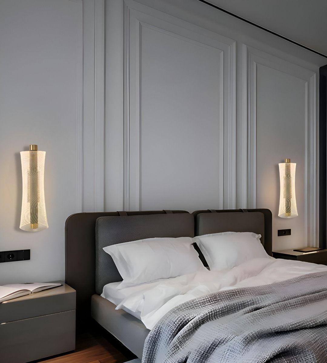 Lámpara Pared Moderna LED Decorativa Cilíndrica Jhn-4