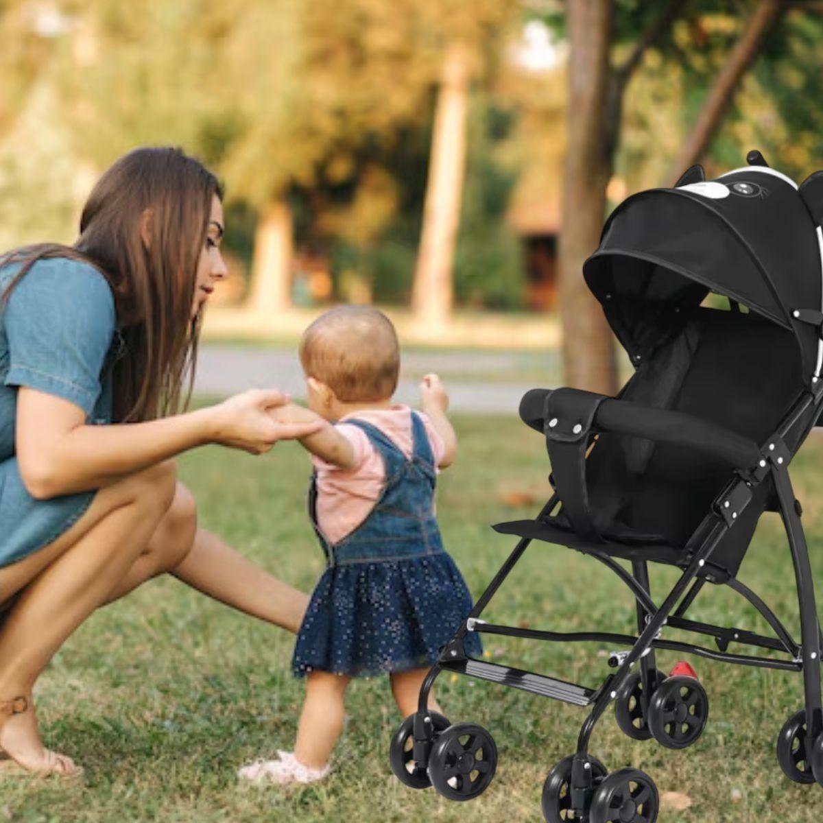 CARRITO COCHE DE MANO PASEO PLEGABLE ULTRALIGERO BEBE LAU-2