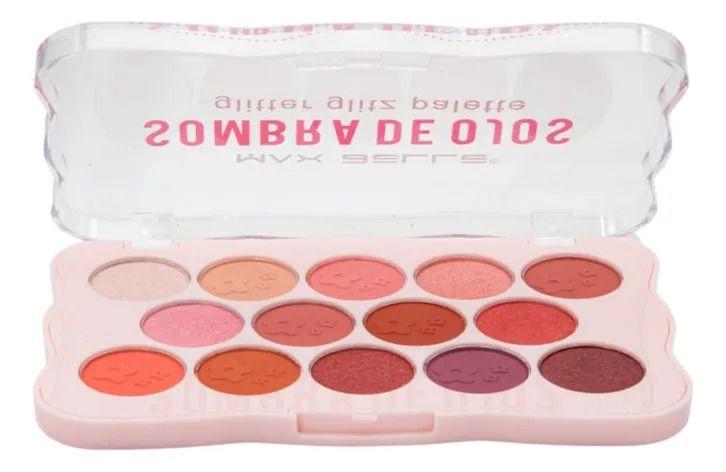 Paleta Sombras Ojos Pro 14 Tonos Alta Pigmentación ALJ-0