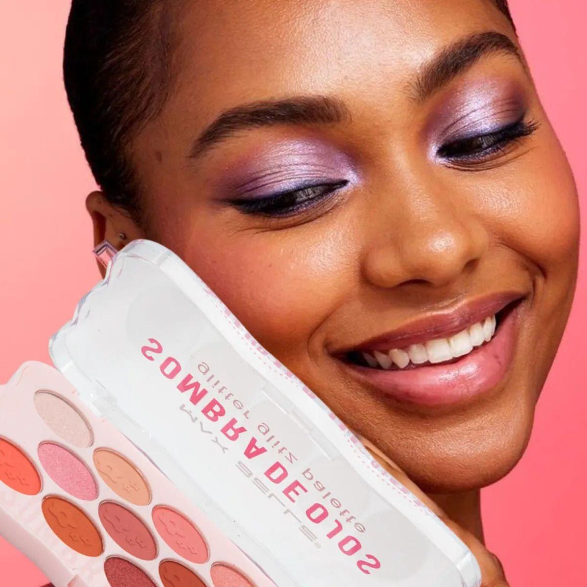 Paleta Sombras Ojos Pro 14 Tonos Alta Pigmentación ALJ-3